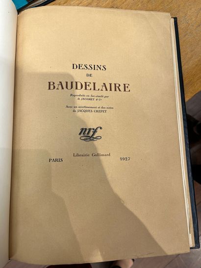 Drawings by Baudelaire Fac simile Jacomet...
