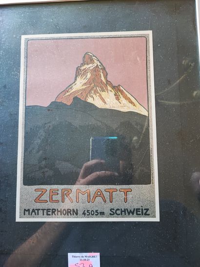 After GRUAU and others, lot of about 20 framed...