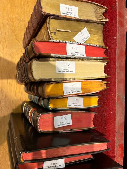 Lot of about 10 volumes. Benoit. Morand,...
