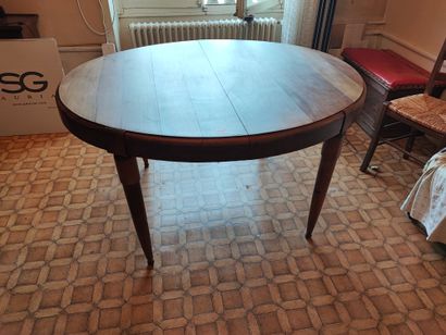 Walnut dining room furniture 
Circa 1925...