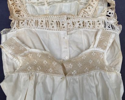 L Reunion: 4 long petticoats and one short...