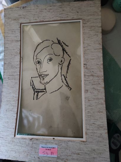 After GRUAU and others, lot of about 20 framed...