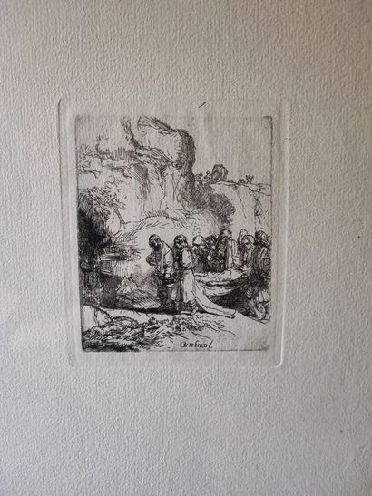 After REMBRANDT 
Three engravings
Ref 28...
