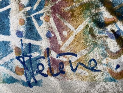 B Hélène KUHN FERRUZZI
Silk velvet panne...