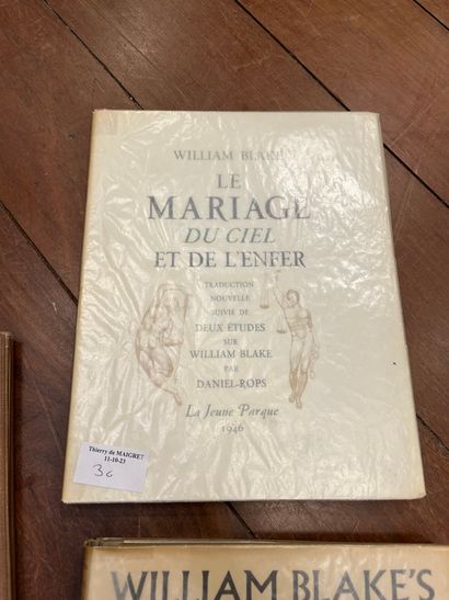 William BLAKE. 4 volumes. Marriage of Heaven...