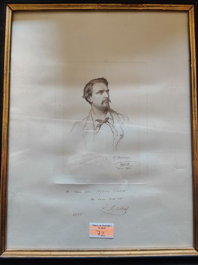 After Ernest Antoine HEBERT
Portrait of Frédéric...