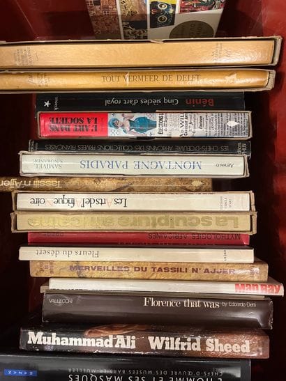 Two cases of art volumes including ecole...