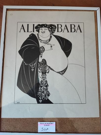 After GRUAU and others, lot of about 20 framed...