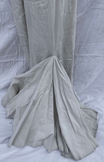 N Set of 3 long strapless dresses:
one in...