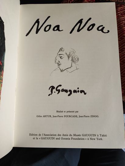 Two volumes Noa Noa 
The first: Noa Noa Voyage...