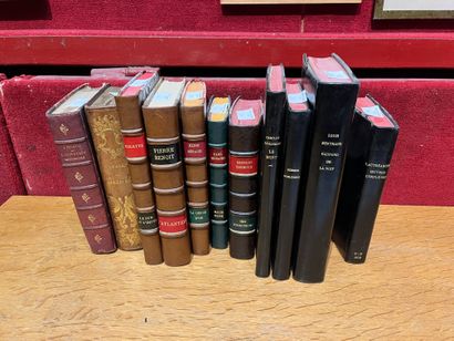 Lot of about 10 volumes. Benoit. Morand,...