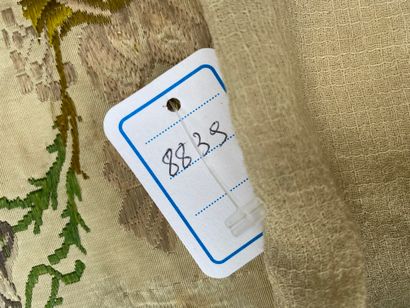 Lot of various textile documents: embroidery,...