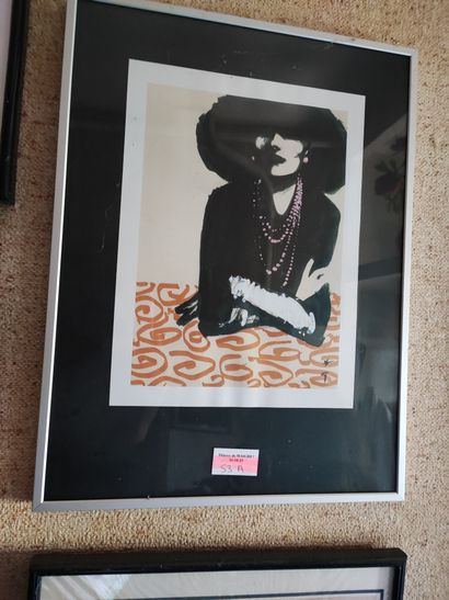 After GRUAU and others, lot of about 20 framed...