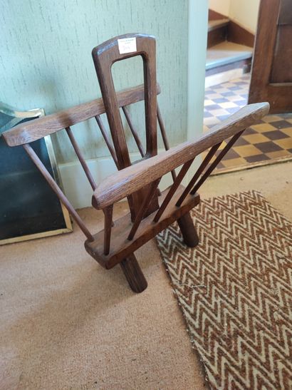 Set including a tea table, a magazine rack...