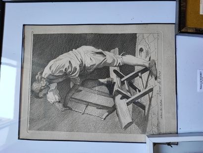 Lot of about 25 framed reproductions and...