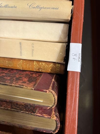Two bound volumes. Amiel. Tristan Corbière....