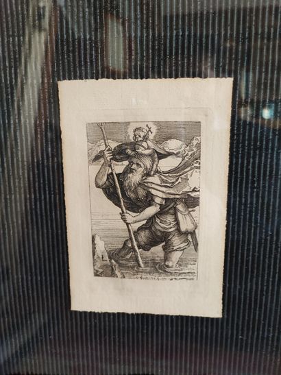 Mannette of miscellaneous frames including...