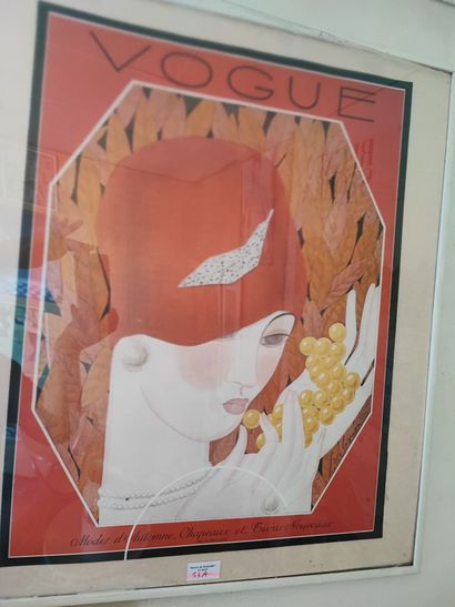 After GRUAU and others, lot of about 20 framed...