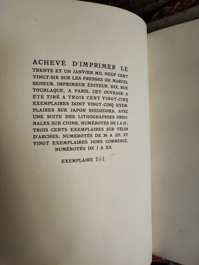 RADIGUET (Raymond) - 
Le diable au corps...