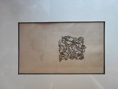 Estampe d'après Maillol
Horace 
19 x 11,...