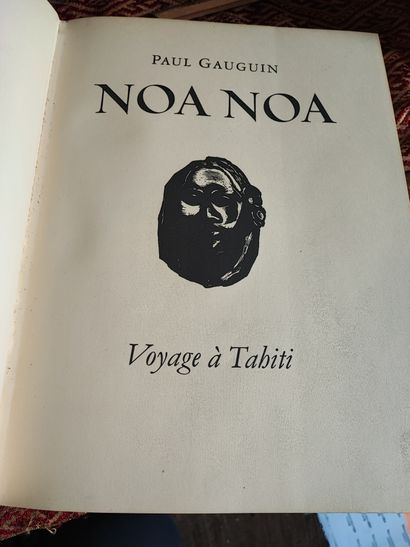 Two volumes Noa Noa 
The first: Noa Noa Voyage...