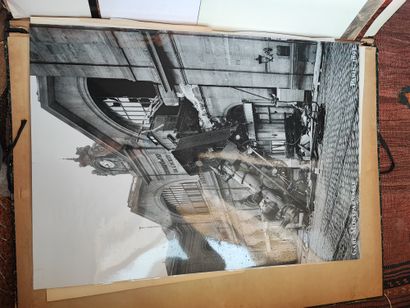 Lot of posters and photographs including...