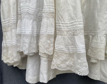 L Reunion: 4 long petticoats and one short...