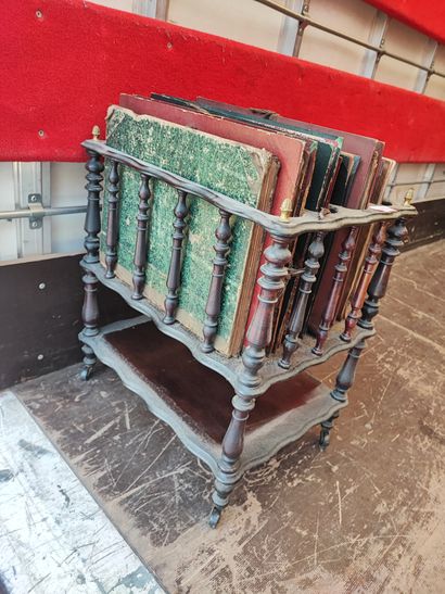 Sheet music holder. A set of musical scores...