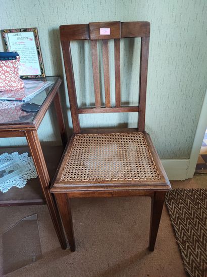 Set including a tea table, a magazine rack...