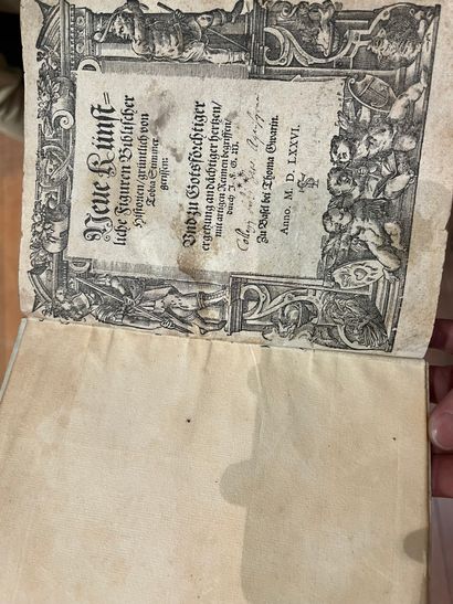 Lot of 8 18th-century and early volumes,...