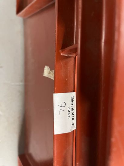 Two cases of art volumes including Art Nouveau,...