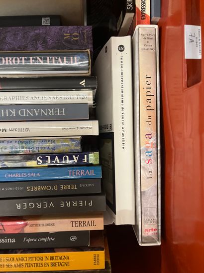 Two cases of art volumes including ecole...