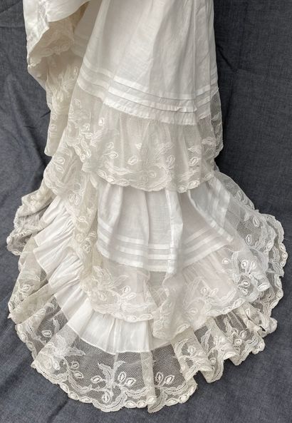 L Reunion: 4 long petticoats and one short...