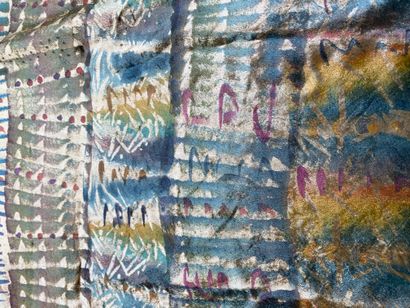 B Hélène KUHN FERRUZZI
Silk velvet panne...