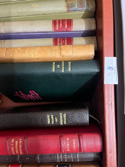 Two bound volumes. Amiel. Tristan Corbière....