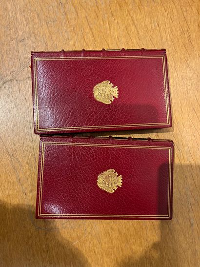 Two volumes of Racan with arms.