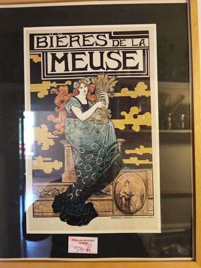 After GRUAU and others, lot of about 20 framed...