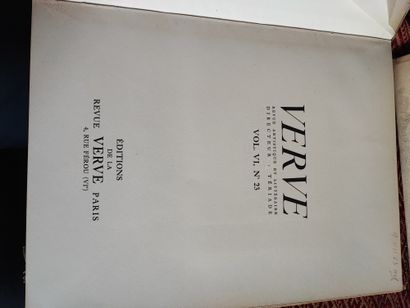 Three Verve books: N° 5 and 6 July October...