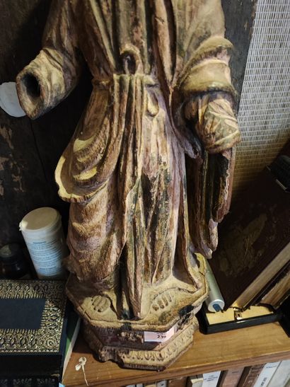 Ecole du XIXème siècle 
Christ 
Bois sculpté...