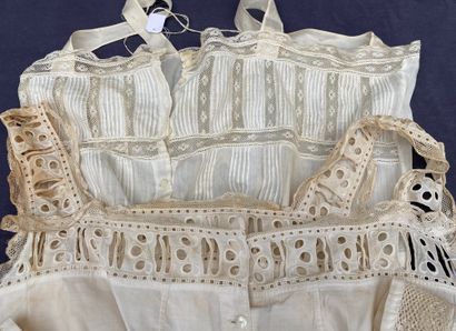 L Reunion: 4 long petticoats and one short...