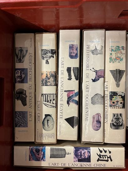 Case of 10 Mazenod art volumes including...