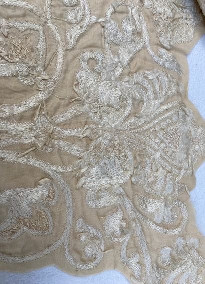 9 Set of disassembled chasuble elements:...