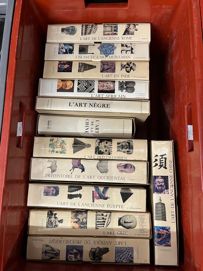 Case of 10 Mazenod art volumes including...