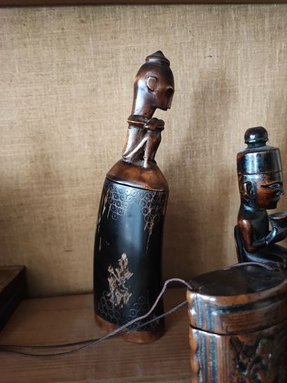 Lot de souvenirs dans le goût de l'Afrique...