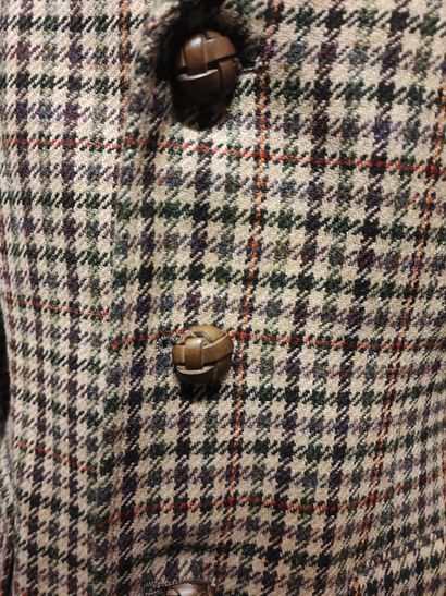 RALPH LAUREN. Women's check wool jacket,...