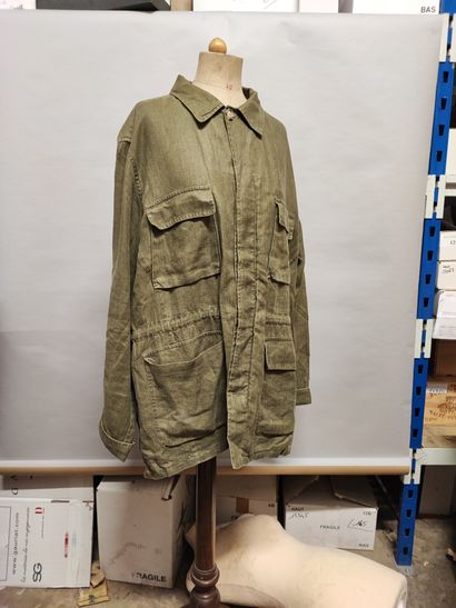 Set of 4 coats, two sleeveless, khaki and...