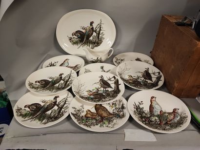 JOHNSON BROTHERS. English porcelain dinner...