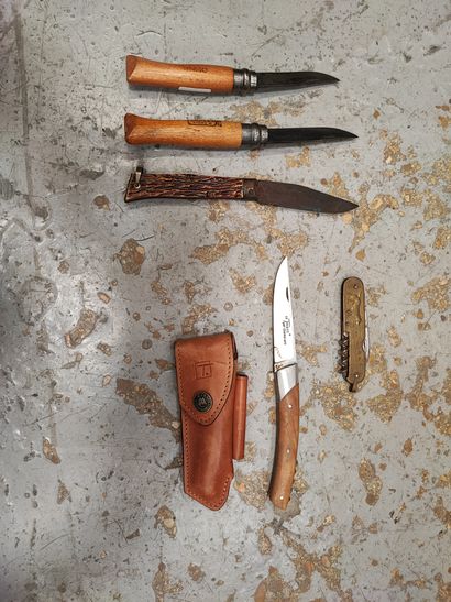 THIERS folding knife by Chambriard, light...