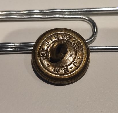 Vendée . Vest button
of Count Gérard de Chabot.
circa...
