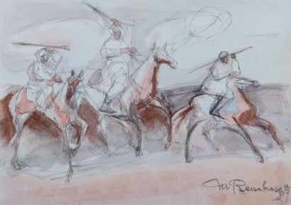 Magdalena REINHAREZ (1925-2012) Fantasia....